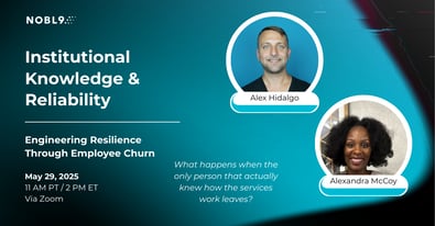 Institutional Knowledge & Reliability | Engineer Resilience with SLOs